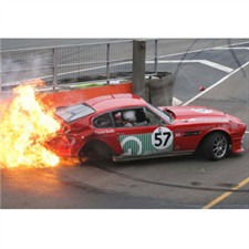 Aston Martin crash