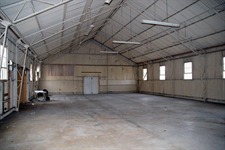 Inside the green shed Hogleas Hall Rifle Club