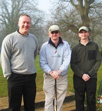 Jeremy Nokes of Hollis Hockley, David Such of David Such Racing and Ian Durkin of Gurney Consulting Engineers