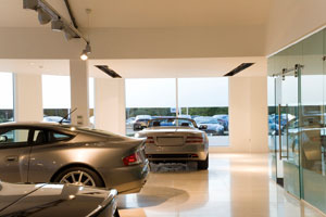 New Aston Showroom at Walton Thames